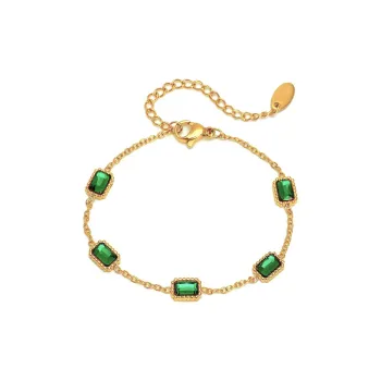 Listen To The Flowers Bloom Titanium Steel Bracelets Women's