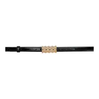 KHAITE Calfskin Leather Belts Women's Black Width: 2CM