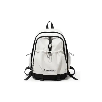 Kawasaki Fabric Backpack Laptop Bag Unisex Oreo/Khaki/Black