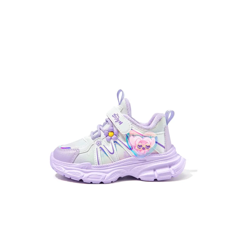 Disney Stitch Series Slip Resistant Anti Kick Cushioning Wear Resistant Breathable Warm Kids Lifestyle Shoes Kids'-8