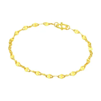 Old Qingyun Silver Building Gold Bracelet Women's
