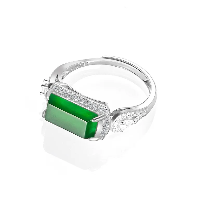 Jade Is Boundless Ice Glutinous Jadeite Rings Women's-1