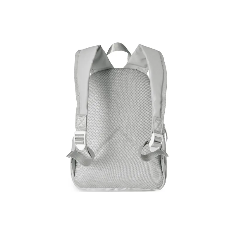 TURN UP Polyester Students Backpack Unisex Gray-2