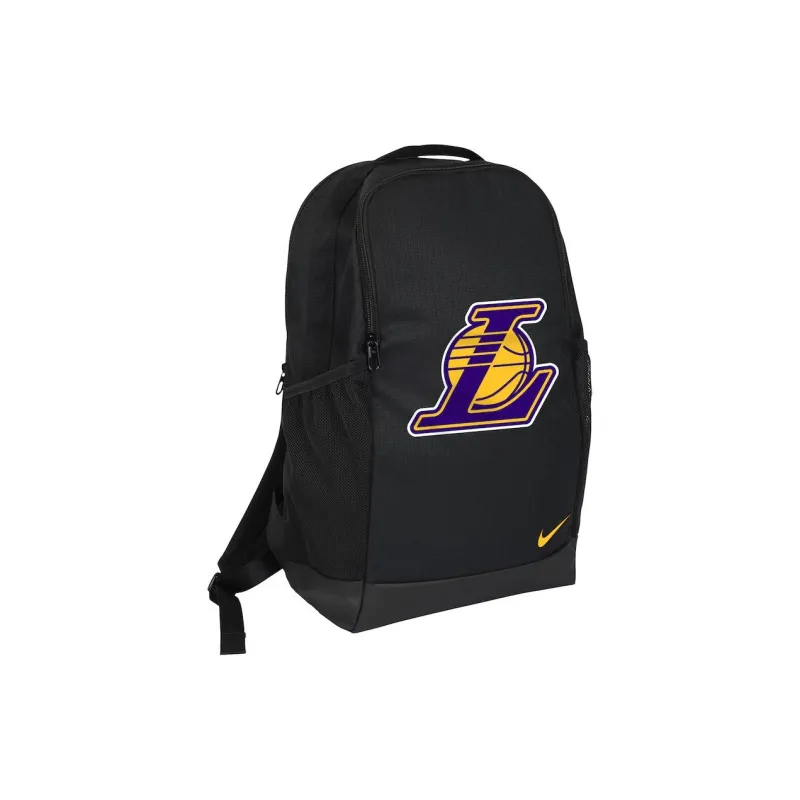 NBA Los Angeles Lakers Polyester Backpack Men's Black-1