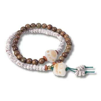 TIANTAISHAN Green Sandalwood Bracelets Unisex