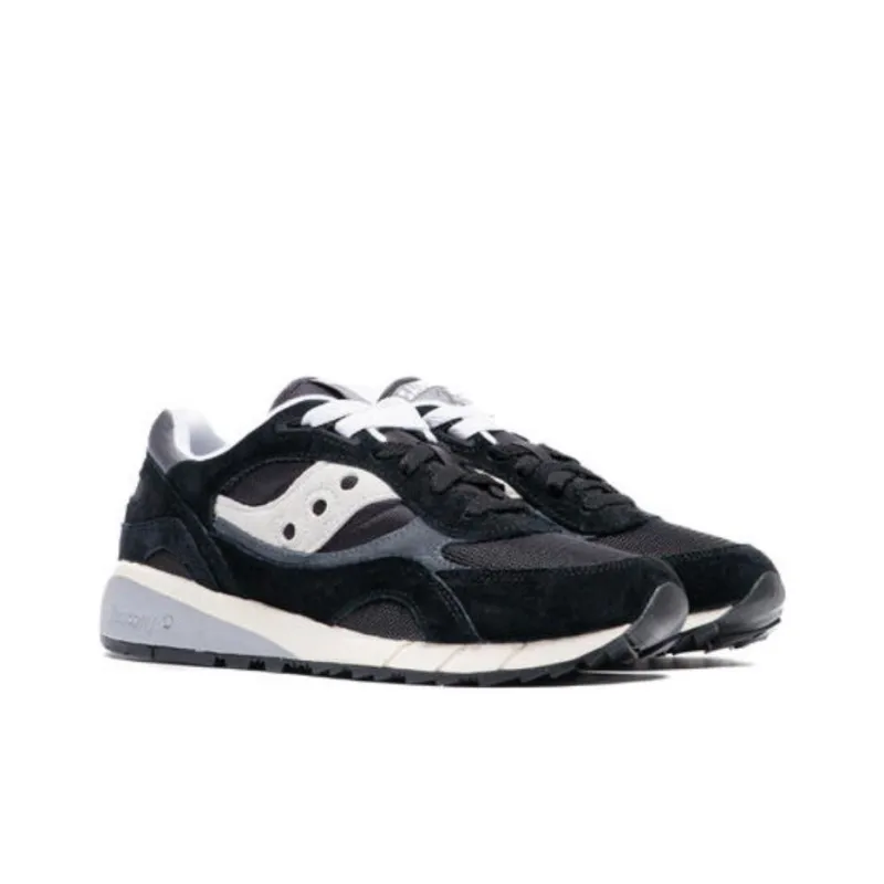 Saucony Shadow 6000 Black Grey White-2