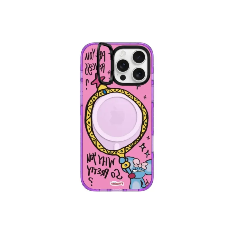CASETIFY PC+TPU Material Mouse Magic Mirror Phone Cases Compatible With IPhone 16/5/14/13/12/11/Pro/Pro Max/Plus-5