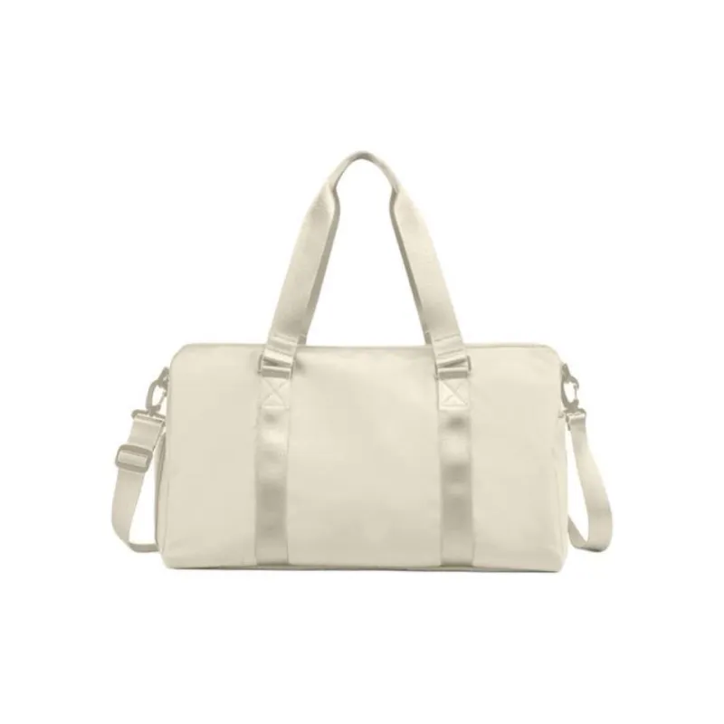 Skechers Polyester Gym Bag Travel Bag Large Size Unisex Khaki-2