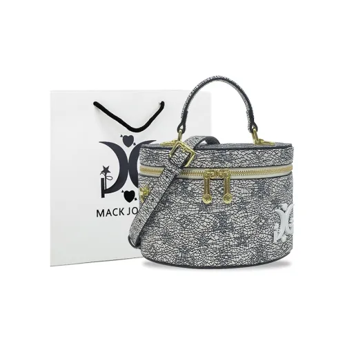 MACK JODAER Synthetic Leather Handbags Shoulder Bag Crossbody Bag Women's Black