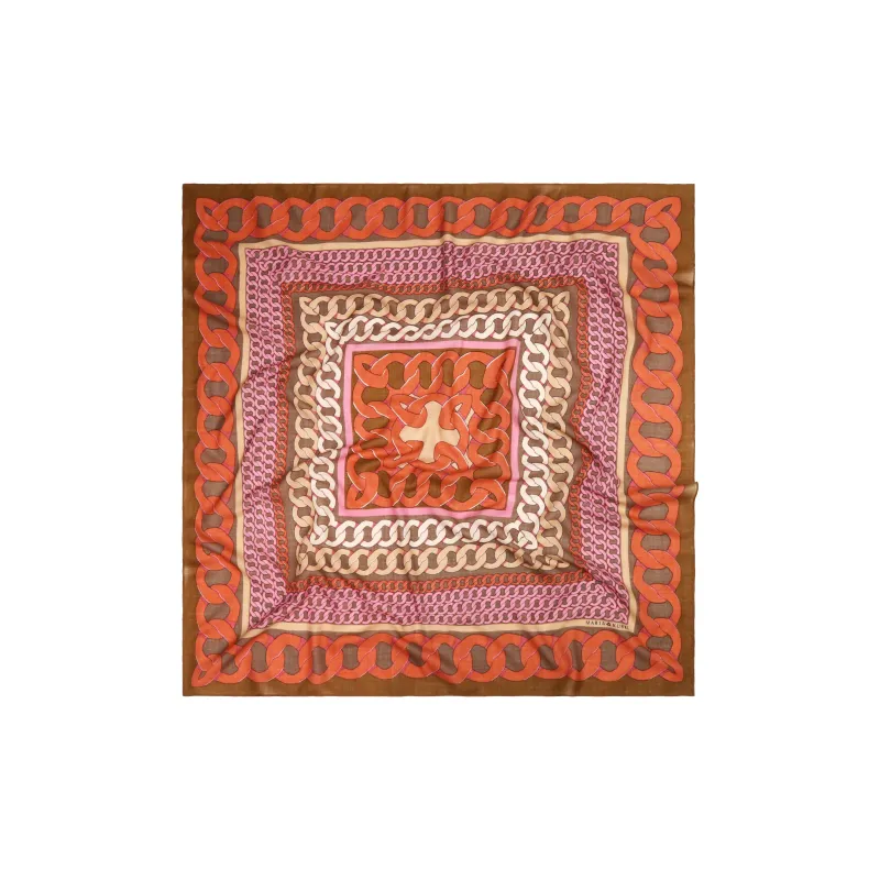 MARJAKURKI Red Scarf Atmosphere Fall Greeting Card Elegance Unisex-3