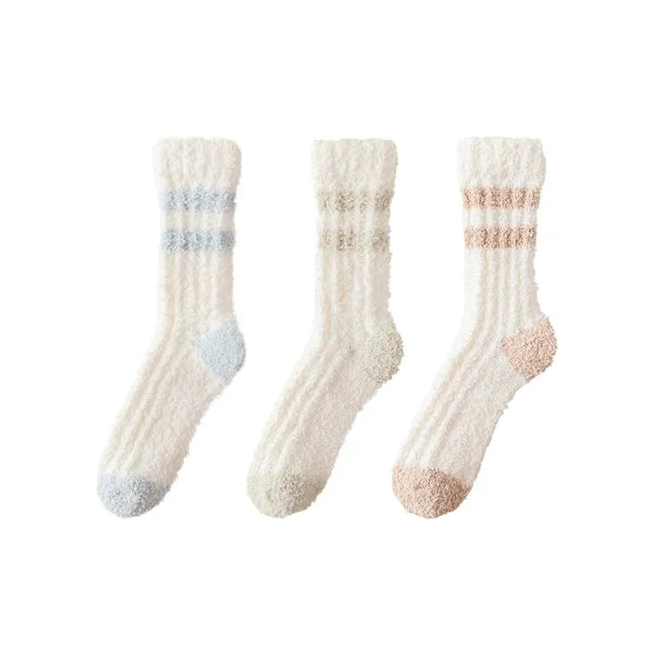 Caramella Mid Calf Socks Women's 3 Pack-4