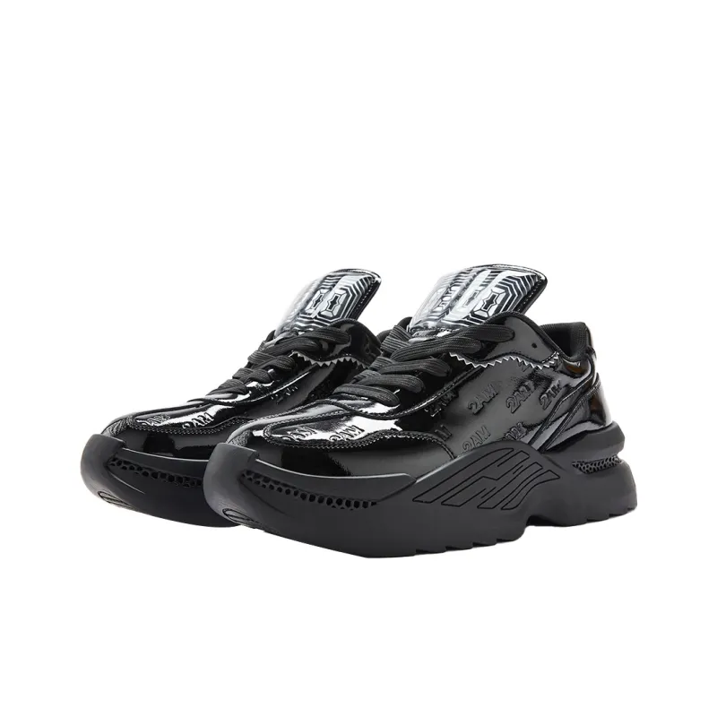 2AM Anti-Slip And Wear-Resistant Lightweight Low-Top Chunky Sneakers Unisex-2