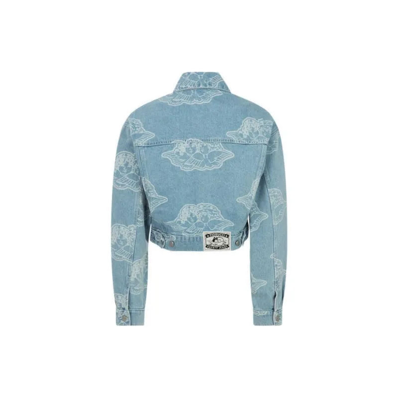 FIORUCCI FW23 Denim Jacket Women's Blue-1