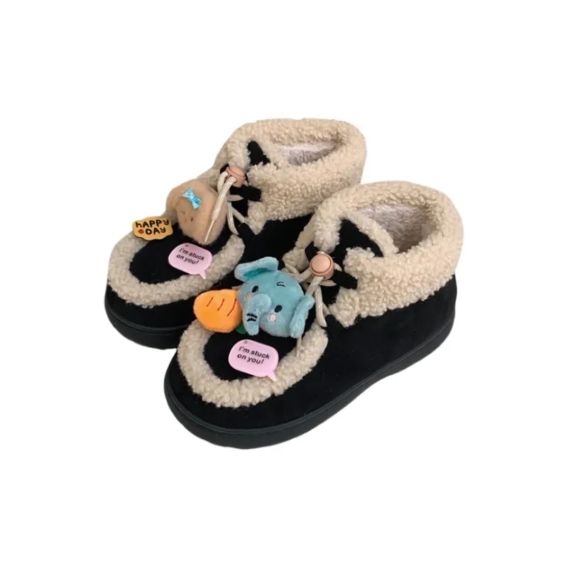 Thin Strips Cotton Slippers Women's Jasper-15