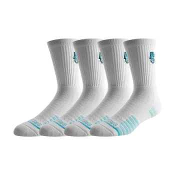 BKCXZICE Track & Field Socks Terry Sole Elite Socks Unisex 4 Pack