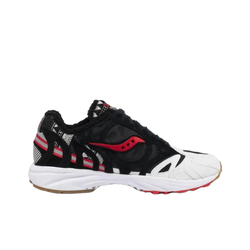 Saucony Grid Azura 2000 Black Red-1