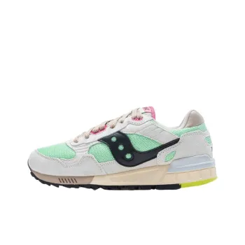 Saucony Shadow 5000 Anti Slip Wear Resistant Low Top Casual Running Shoes Unisex Gray Green