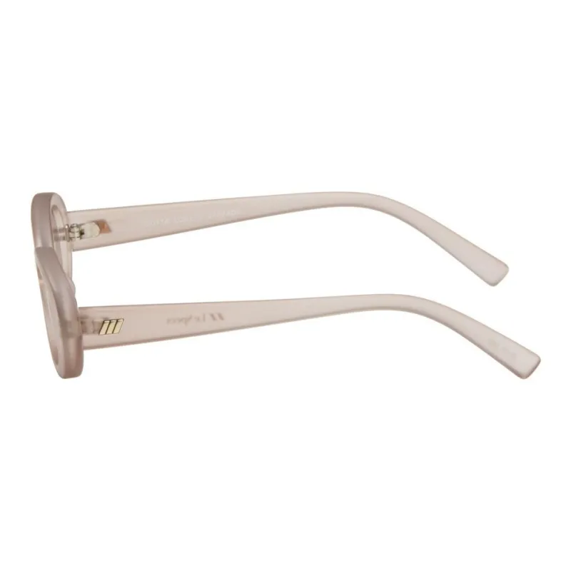 Le Specs Acetate Oval Sunglasses Women's Taupe-1