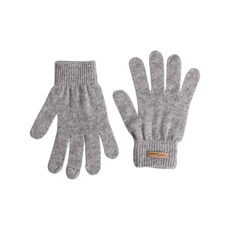 Lagur Cashmere Knit Gloves Women's-3