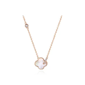 Chongqing Gold Store S925 Silver Necklaces Women's