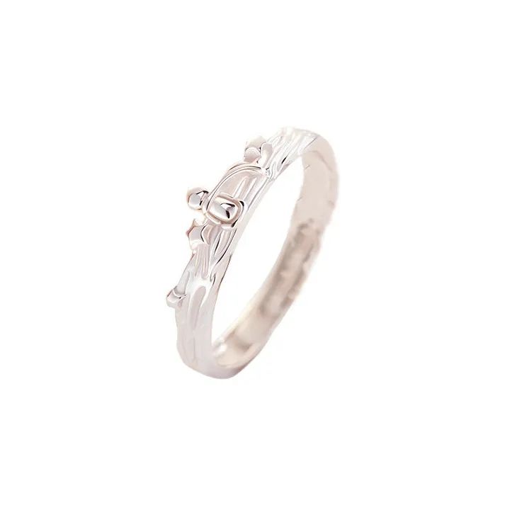 AKAK Sterling Silver Rings Unisex-4
