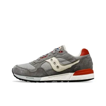 Saucony Shadow 5000 Anti-Slip Wear-Resistant Low-Top Running Shoes Unisex Gray