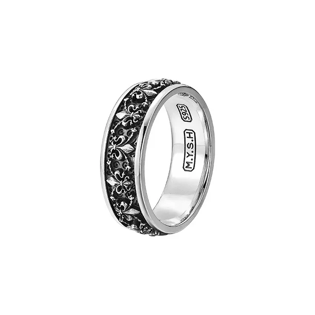 MYSH 925 Sterling Silver Rings Men's-2