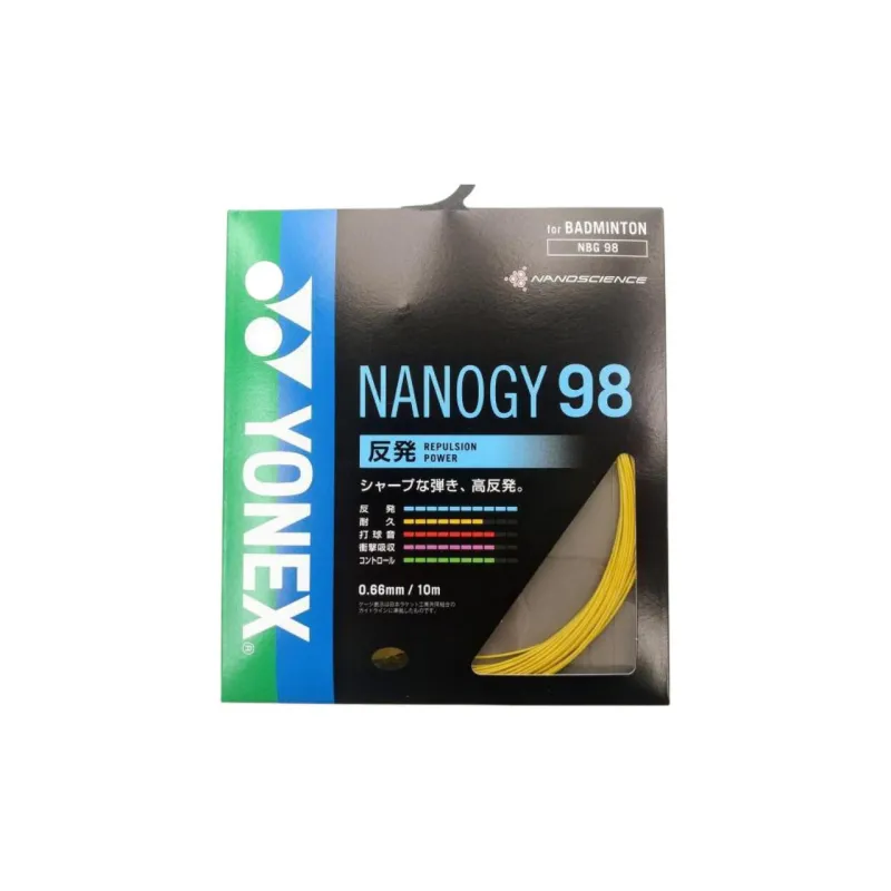 YONEX Stretch Type Badminton Racket Strings Nylon Unisex 100m-2
