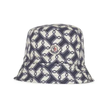 Moncler Chain-print Bucket Hat