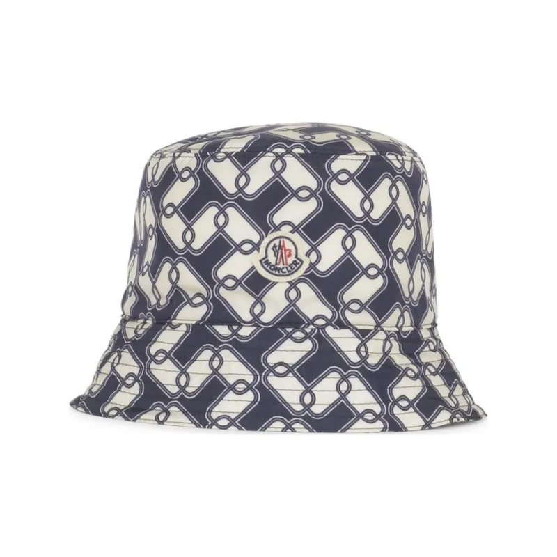 Moncler Chain print Bucket Hat-0
