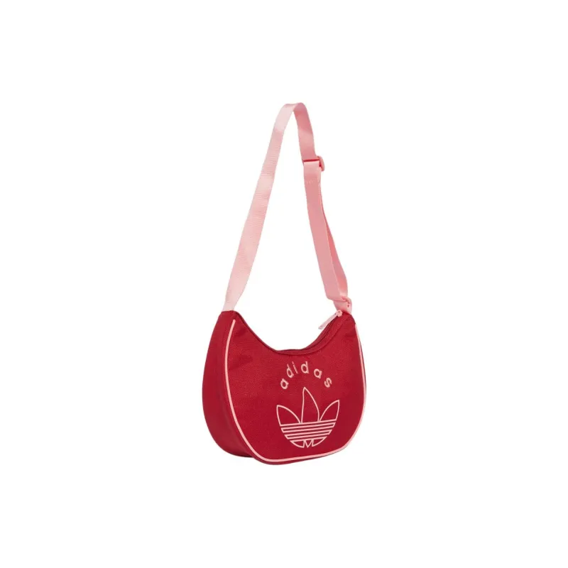 Adidas Originals Polyester Crossbody Bag, Shoulder Bag Unisex Red-3