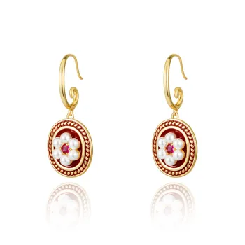 LOOK NICE Alloy Earrings Women's