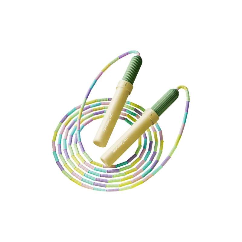 DEERWAY Casual Entertainment Non Countable Jump Ropes Kids PVC+Steel Wire Rope PVC Controller 2.8m Pink Purple-14