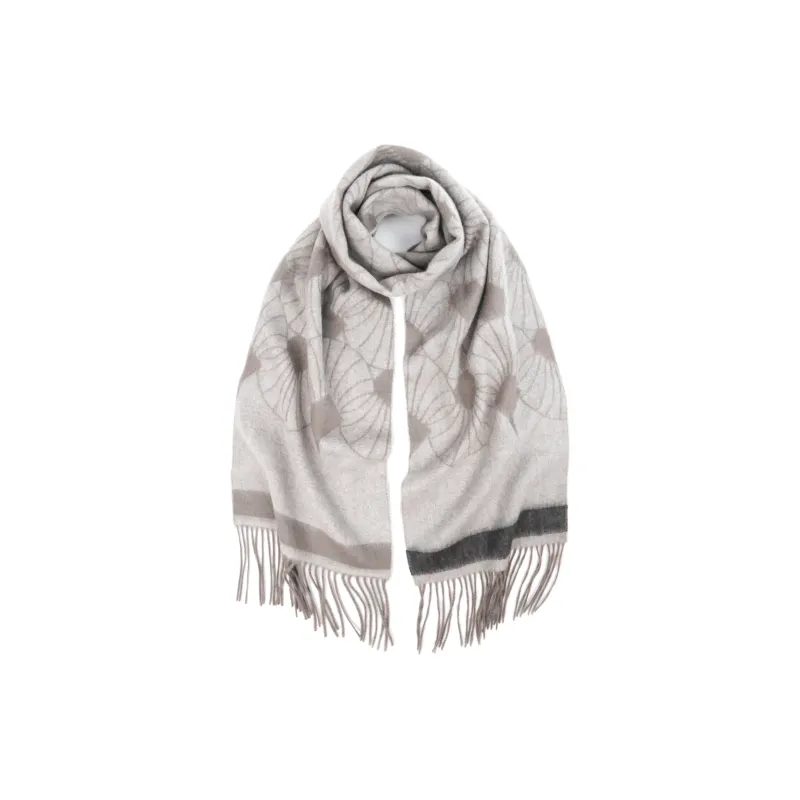 MARJAKURKI Red Scarf Atmosphere Embrace Vintage-Inspired Greeting Card Elegance Unisex-4