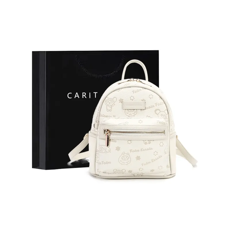 Carit&Koty Polyurethane/Synthetic Leather Backpack Regular Women's Multicolor-7