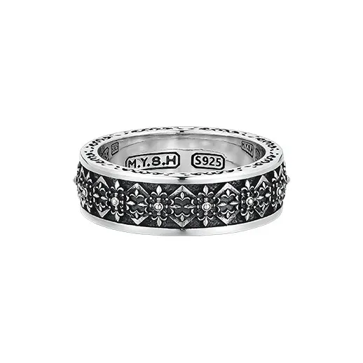 MYSH 925 Sterling Silver Rings Men's-0