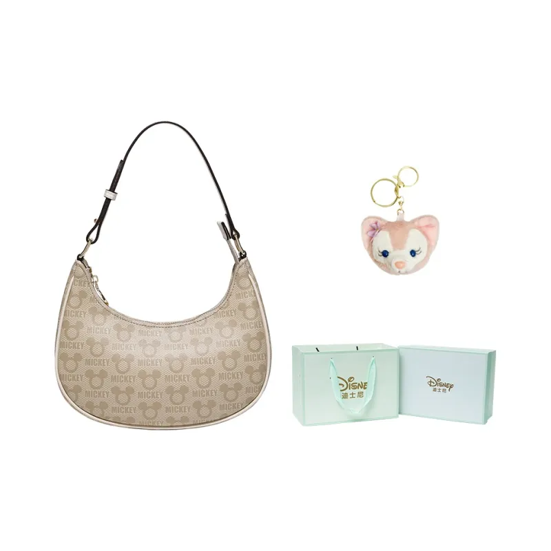 Disney Mickey Series PVC Crossbody Bag Regular Women's Coffee/Apricot-16