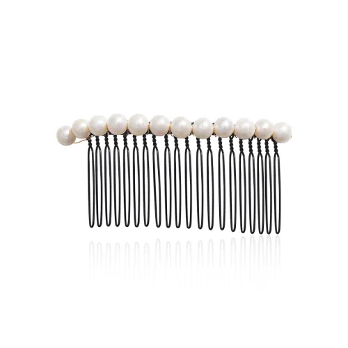 Yiru Freshwater Pearl Hair Side Comb Hair Accessory Headpiece Women's