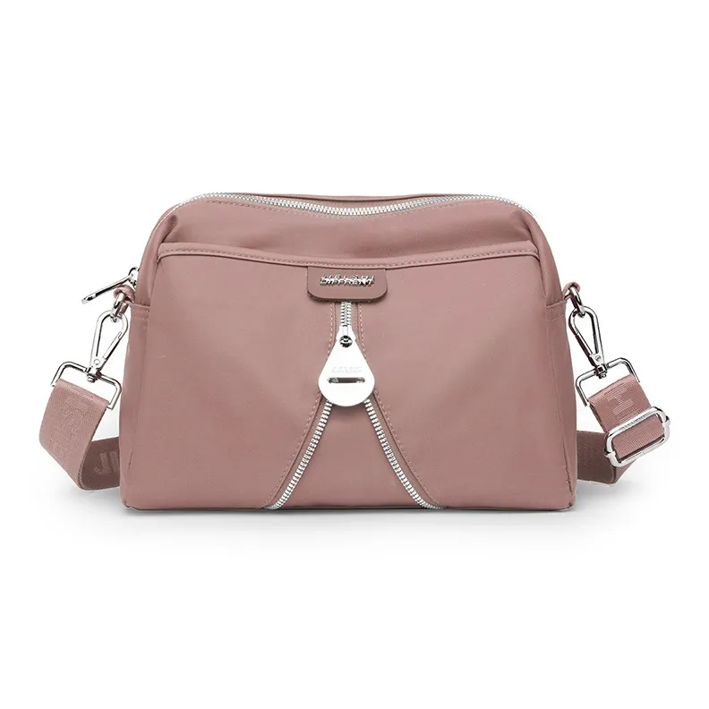 Gerlanx Nylon Fabric Crossbody Bag Unisex Multicolor-5