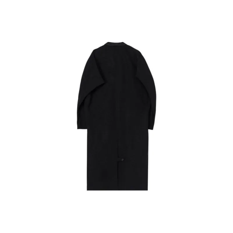 Yohji Yamamoto Grosgrain Lining Pt Raglan Coat-2