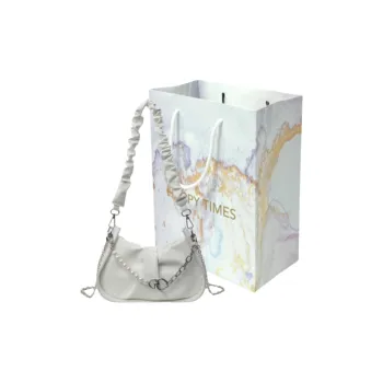 FCTOSSR PU Chain Bag Premium Texture Cloud Bag Underarm Crossbody Bag, Shoulder Bag Regular Women's Black/White/Green