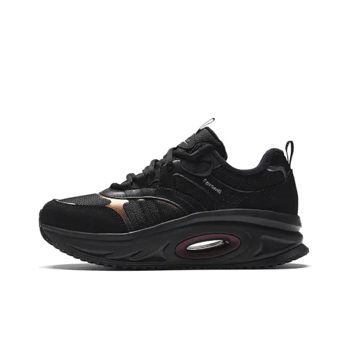 Sprandi Dome Anti Slip Wear Resistant Low Top Casual Shoes Women's Black