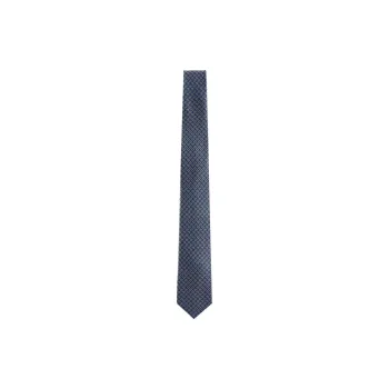 Ferragamo Diagonal Gancini Jacquard Tie