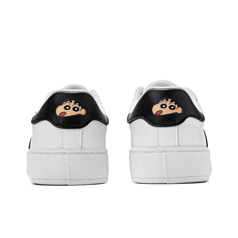 Crayon Shinchan Low Top Skateboard Shoes Unisex-17