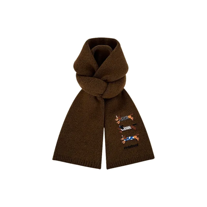 STUFFER Contains Wool Knit Scarves Unisex-7