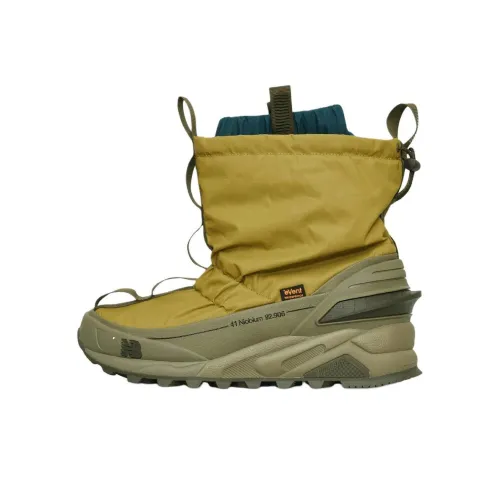 New Balance Warm And Wear Resistant Short Snow Boots Unisex Yellow