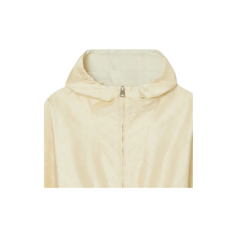 TORY BURCH Drawstring Zip Up Jacket-3