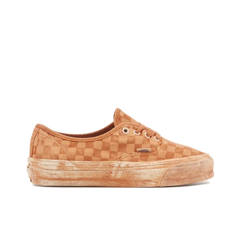 Vans Premium Authentic 44 'Dip Dye Checkerboard Marmalade Orange' Women's-1
