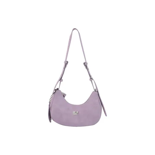 Crying Center PU Shoulder Bag Crossbody Bag Regular Women's Taro Purple/Muddy Brown/Leopard Print/Red