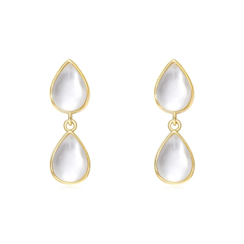 HUSSAIN 925 Sterling Silver Stud Earrings Women's-2